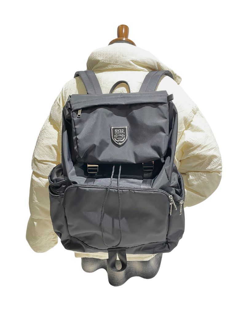 NYLON BACKPACK / ナイロンバックパック / ブラック 【SY32 by SWEET YEARS 】