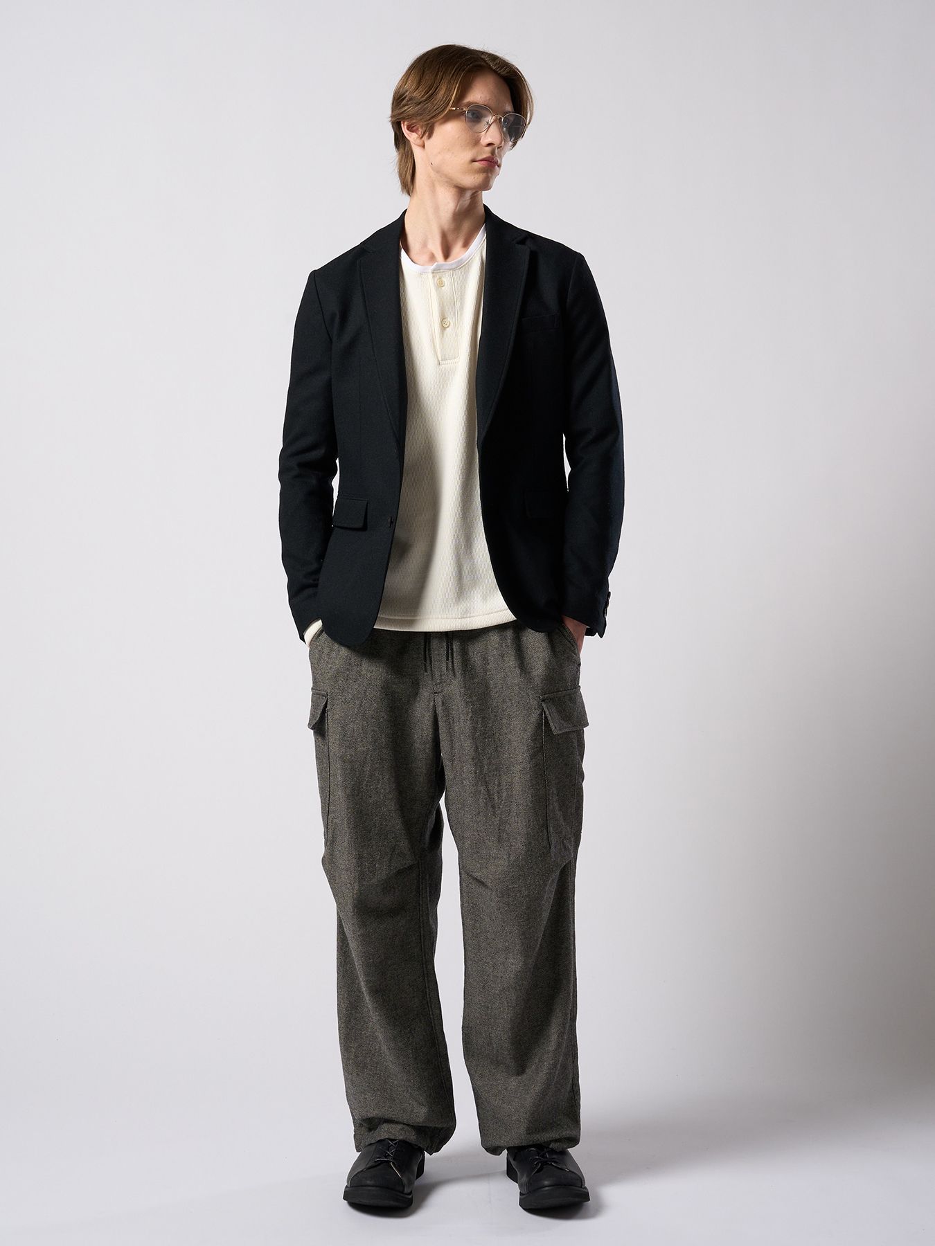【予約品 4月19日(日) 18時締切】comfort tailored jacket / コンフォート テーラードジャケット / ブラック