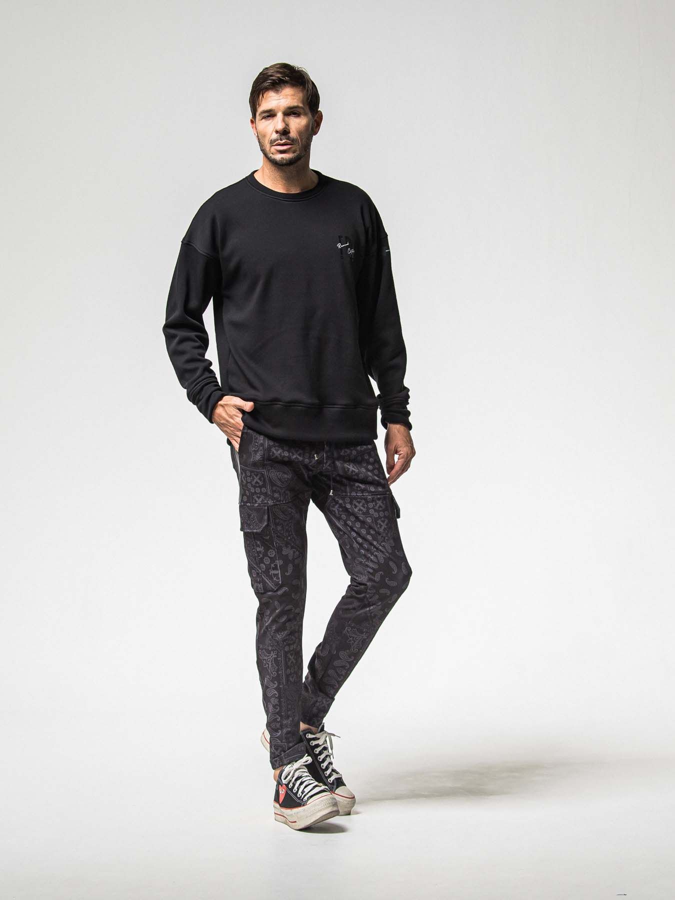 【予約品 】Darrell HEAT CARGO PT / ダレル ヒートカーゴパンツ / ペイズリーブラック