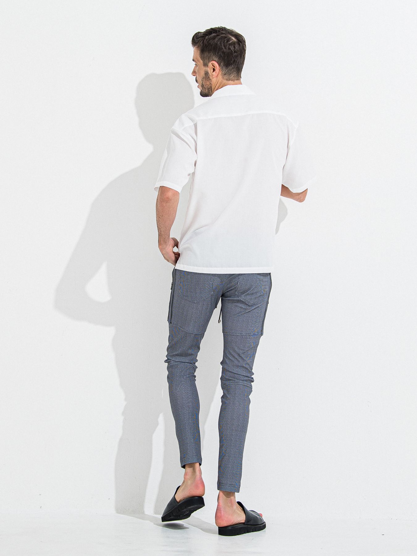 【予約品 】ZACK HALF SHIRT / ザックハーフスリーブシャツ / ホワイト