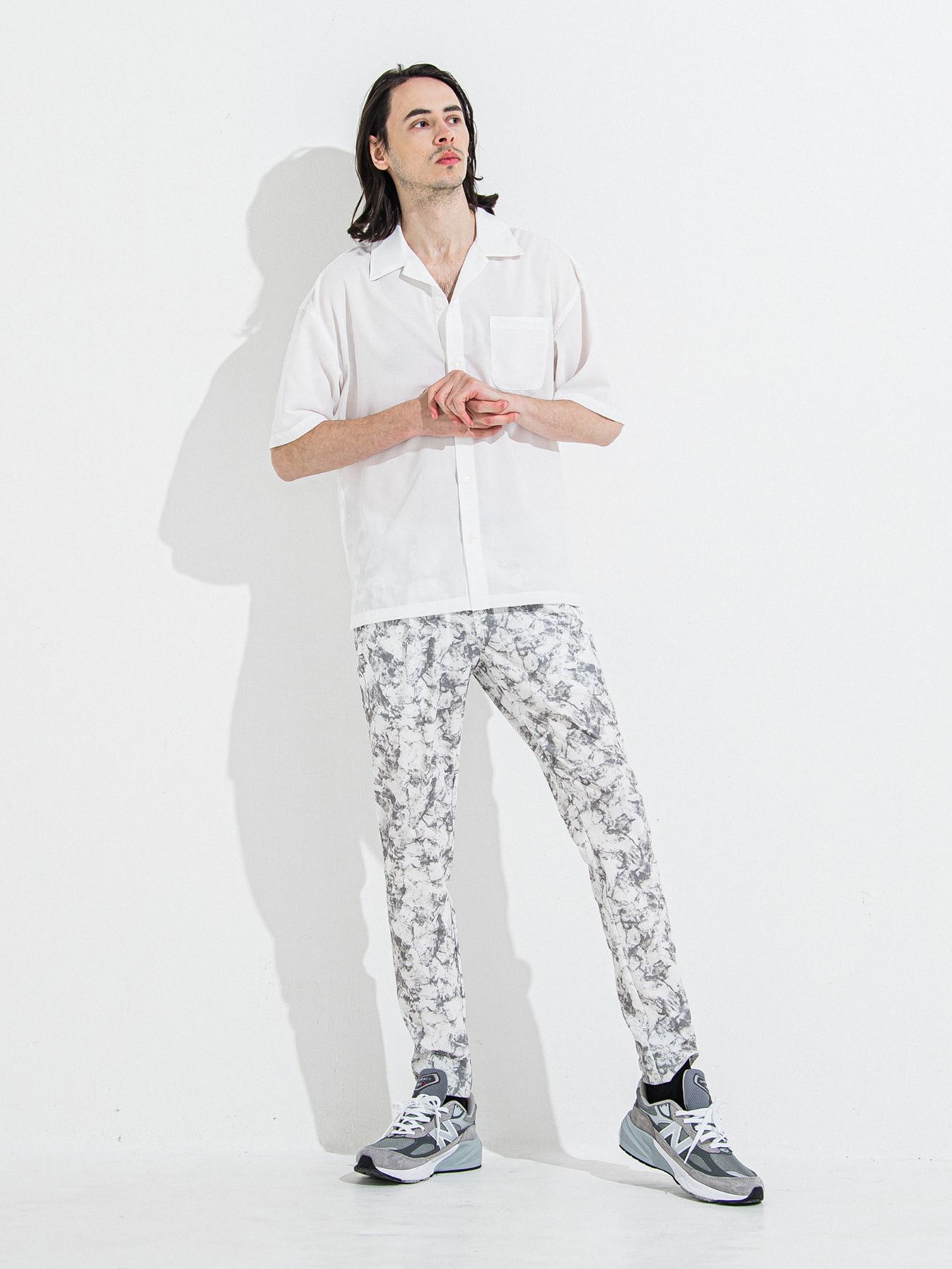 【予約品 】ZACK HALF SHIRT / ザックハーフスリーブシャツ / ホワイト