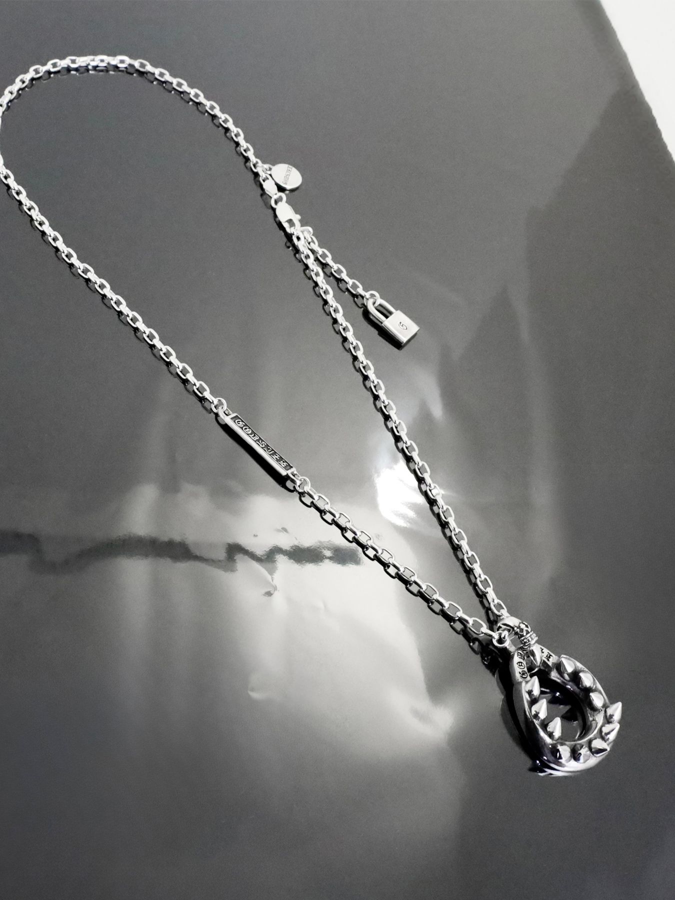 《受注生産》SHARK TEETH HORSESHOE NECKLACE / シャークトゥースホースシューネックレス / 注文から1～3週間後入荷予定