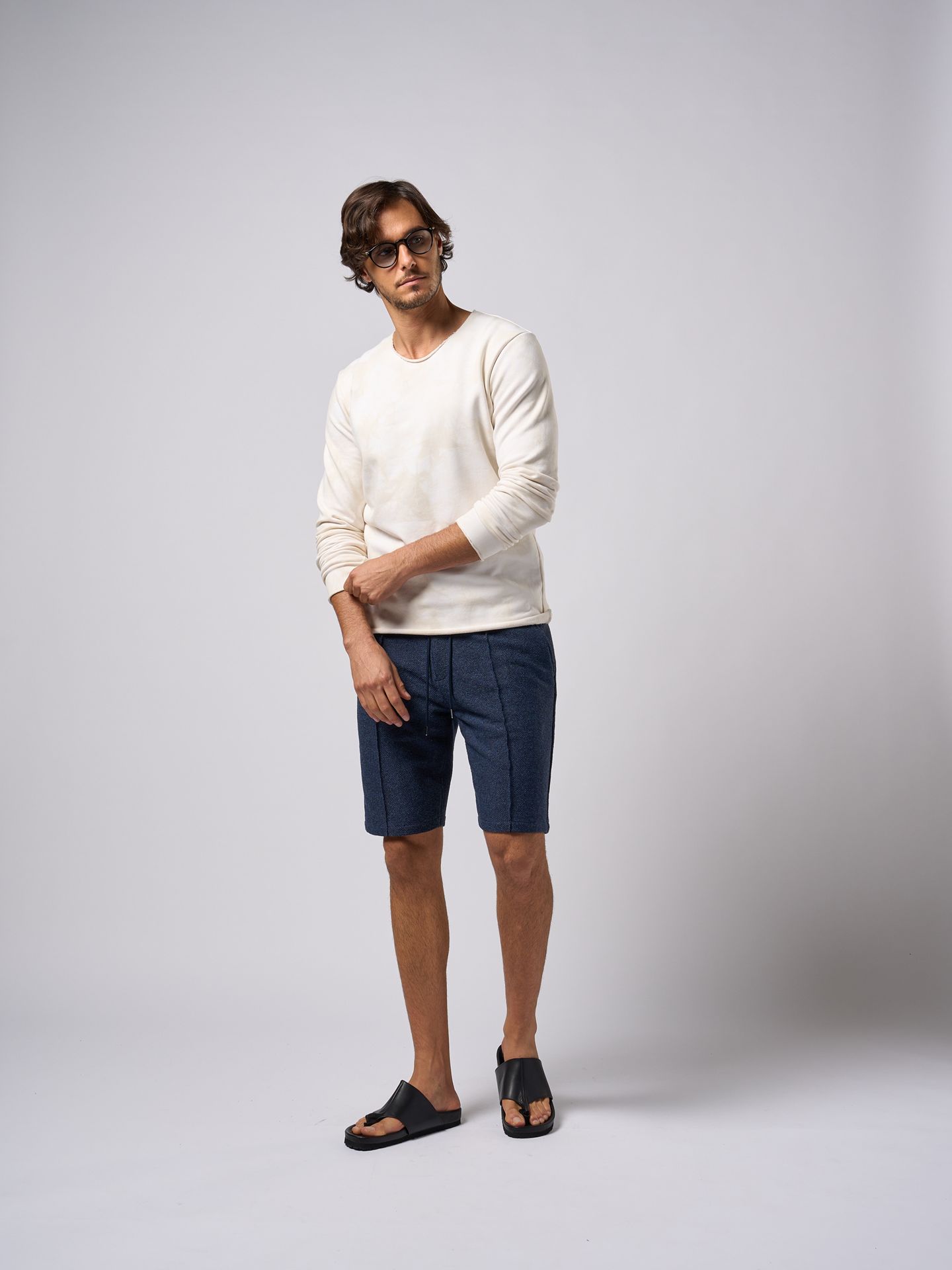 【予約品9月19日 10時締め】 cut-off sweatshirt  / Tシャツ / ライトイエロー