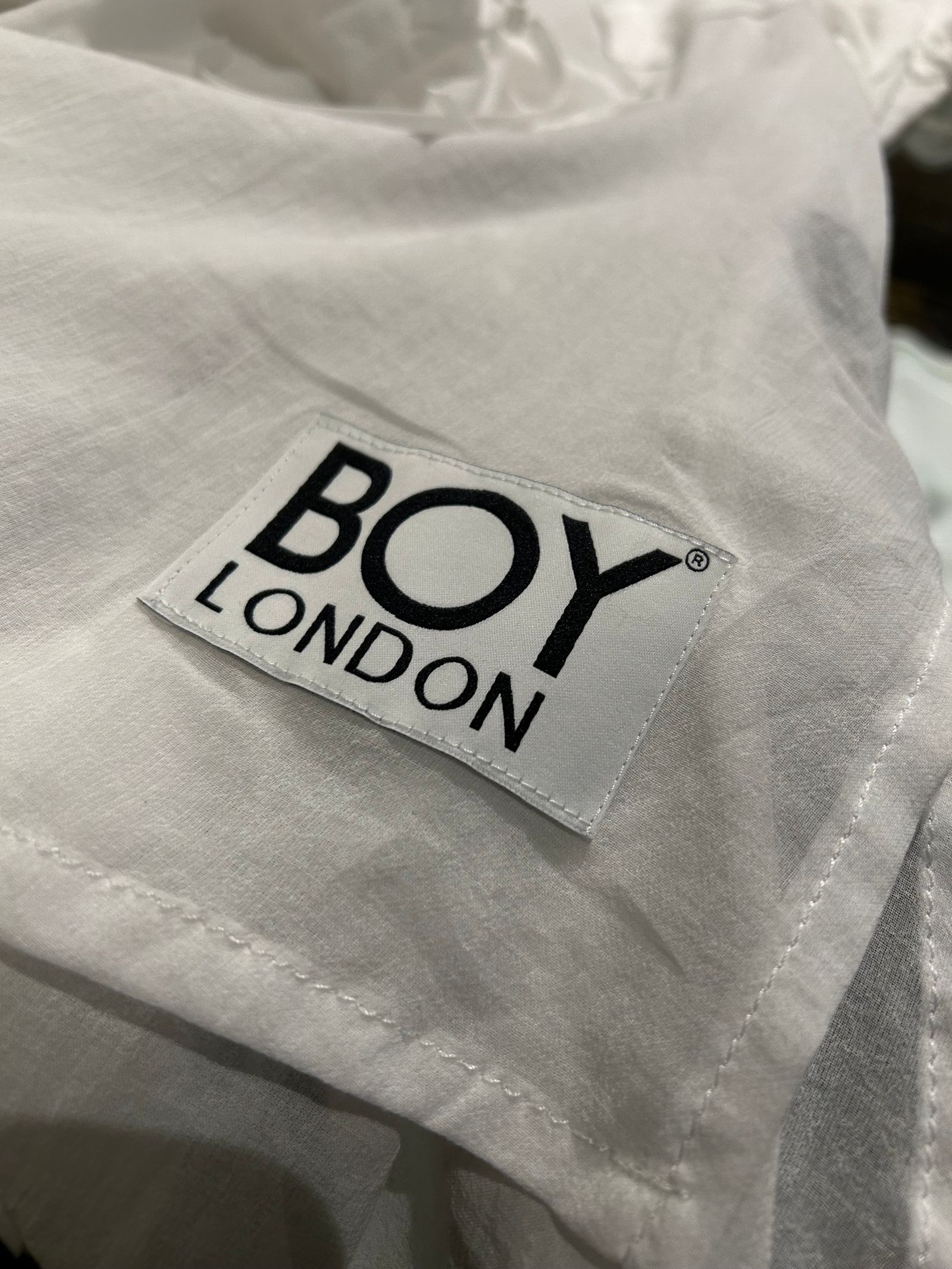 LongFrillShirts シャツ / ホワイト 【BOY LONDON】