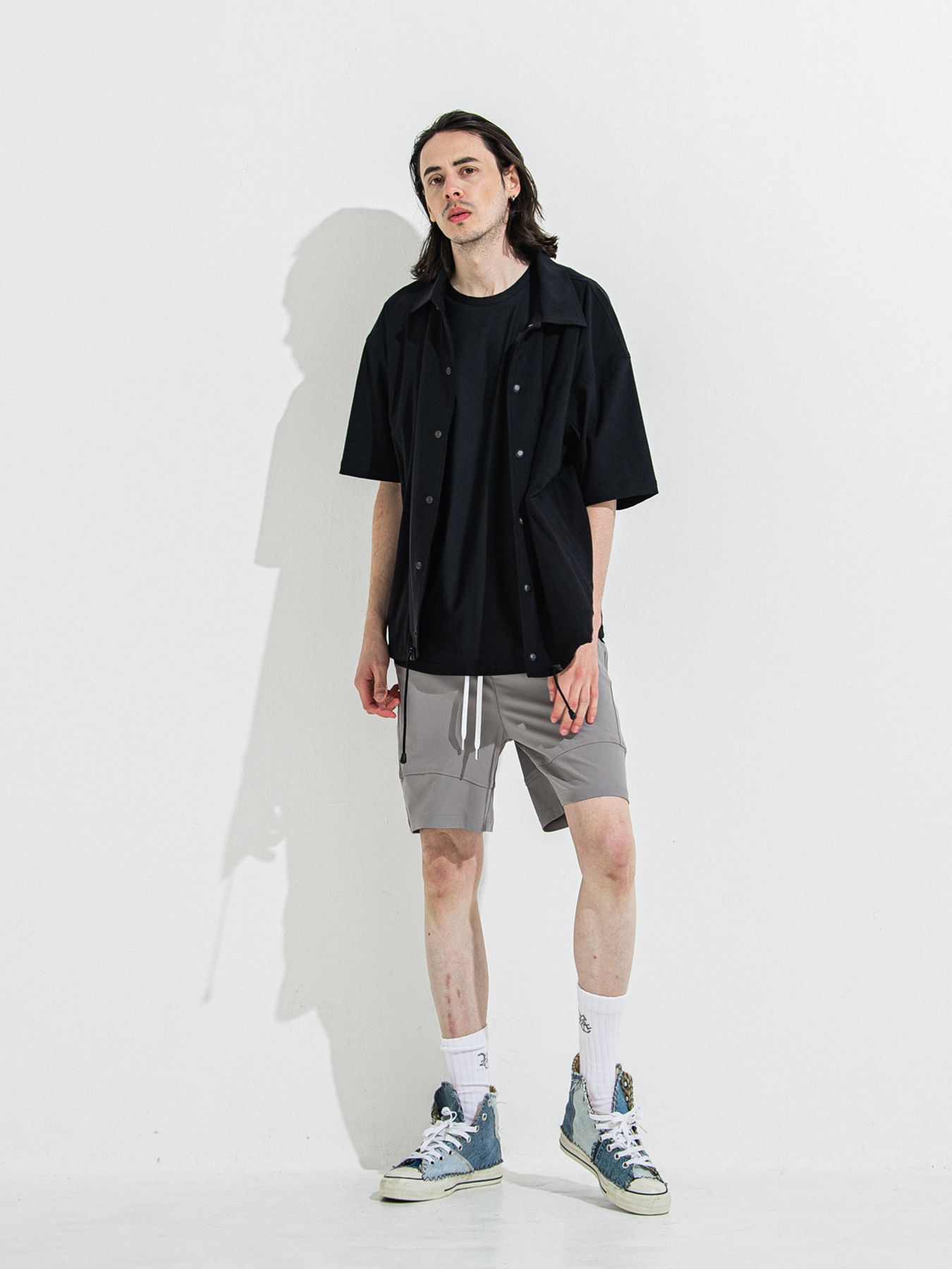 【予約品 】TYLER NYLON SHORTS / タイラー ナイロンショーツ / グレー
