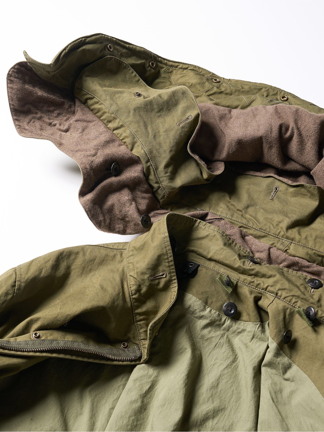 【予約品 】M65 fishtail parka / M65フィッシュテールパーカ / カーキ