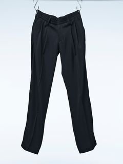 《予約品4月23日18時締め》 EasyWideSlacks / イージーワイドスラックス  / ブラック 【THE ONENESS】 8月中入荷予定