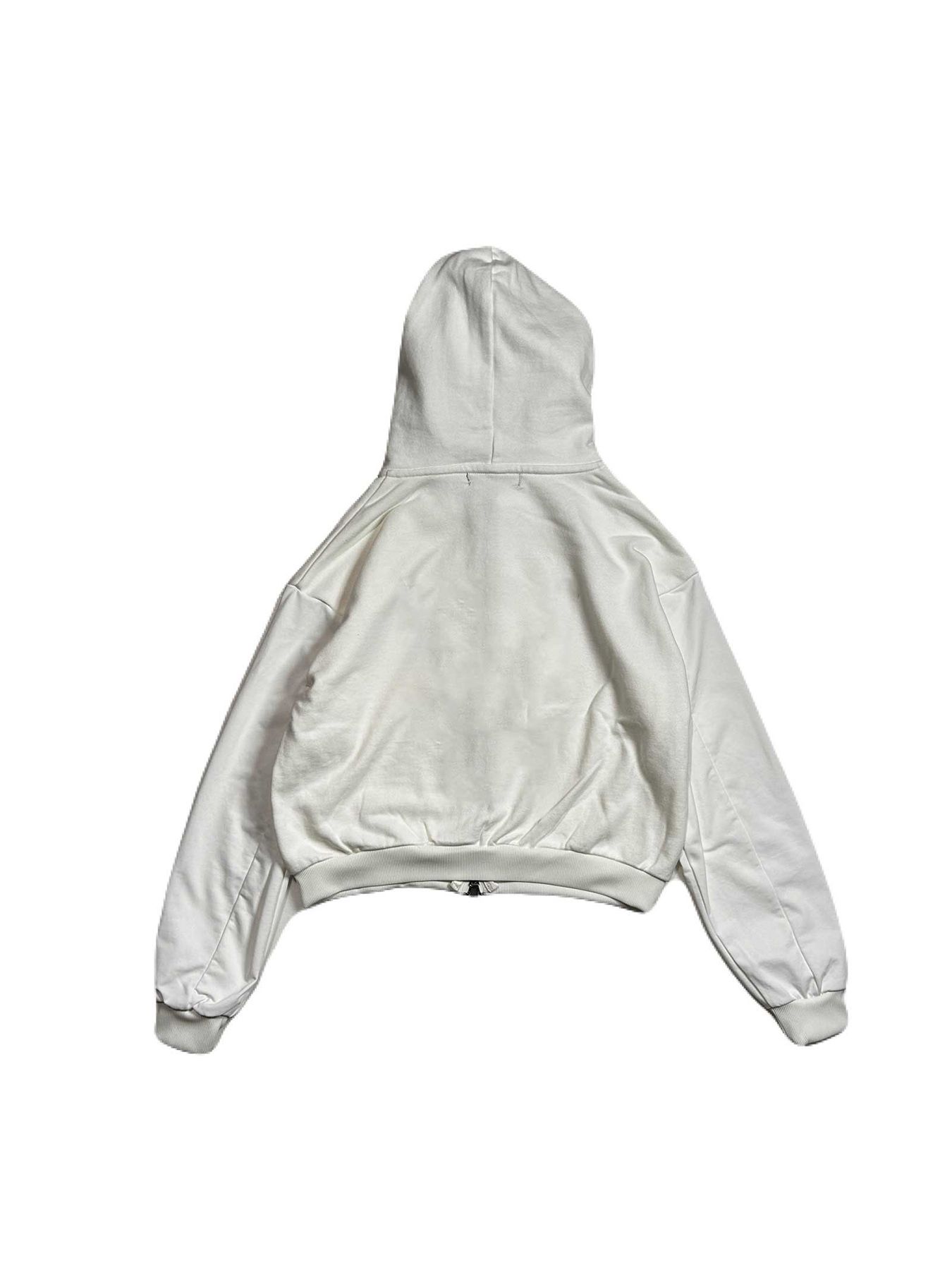 【予約品 8月10日(日) 締切 】WOMENS CROSSGUN CRY HOODIE / クロスガンクリスタル フーディー / オフホワイト