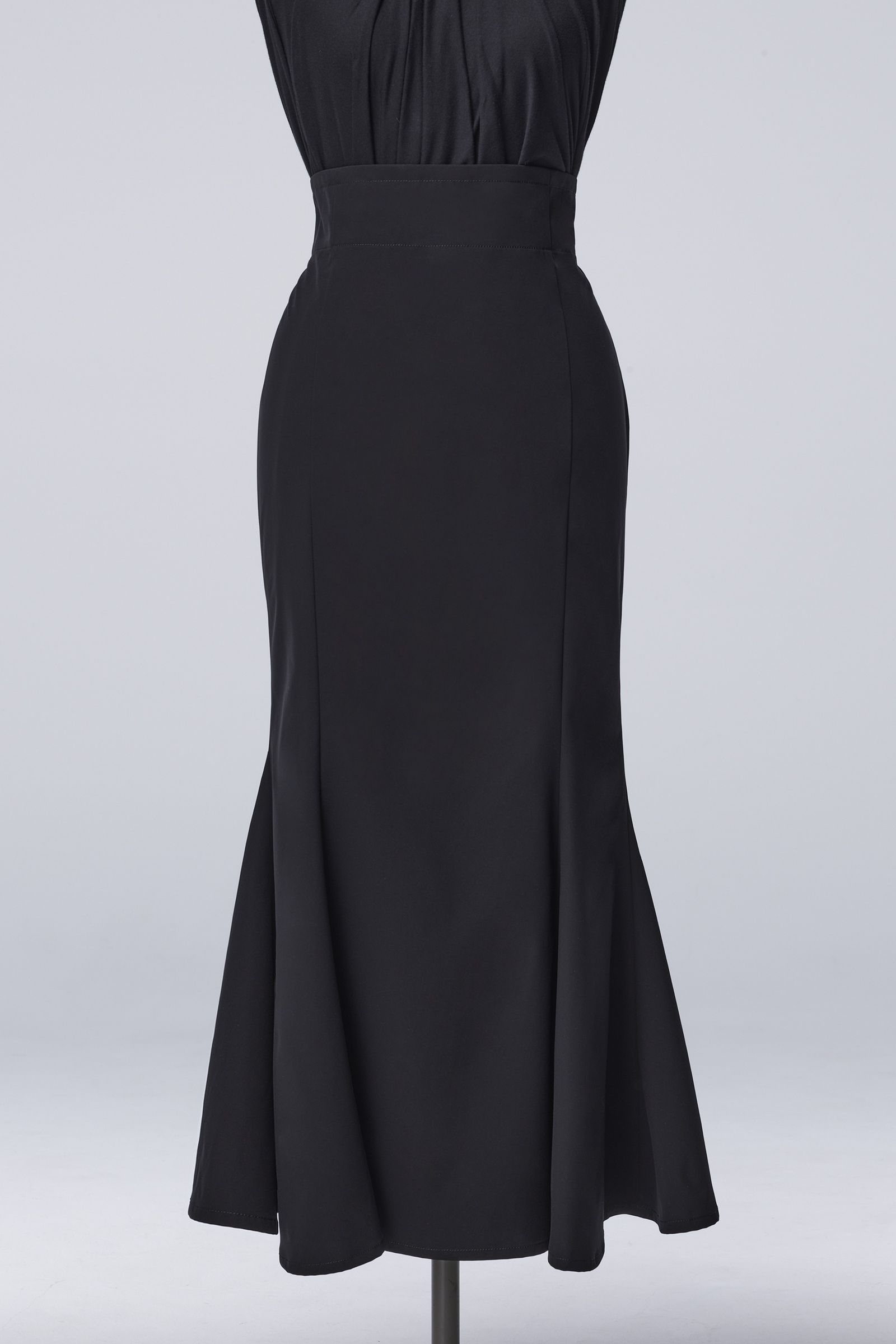 Recycled PEs Mermaid Skirt / ブラック 【THE ONENESS】 12月入荷予定