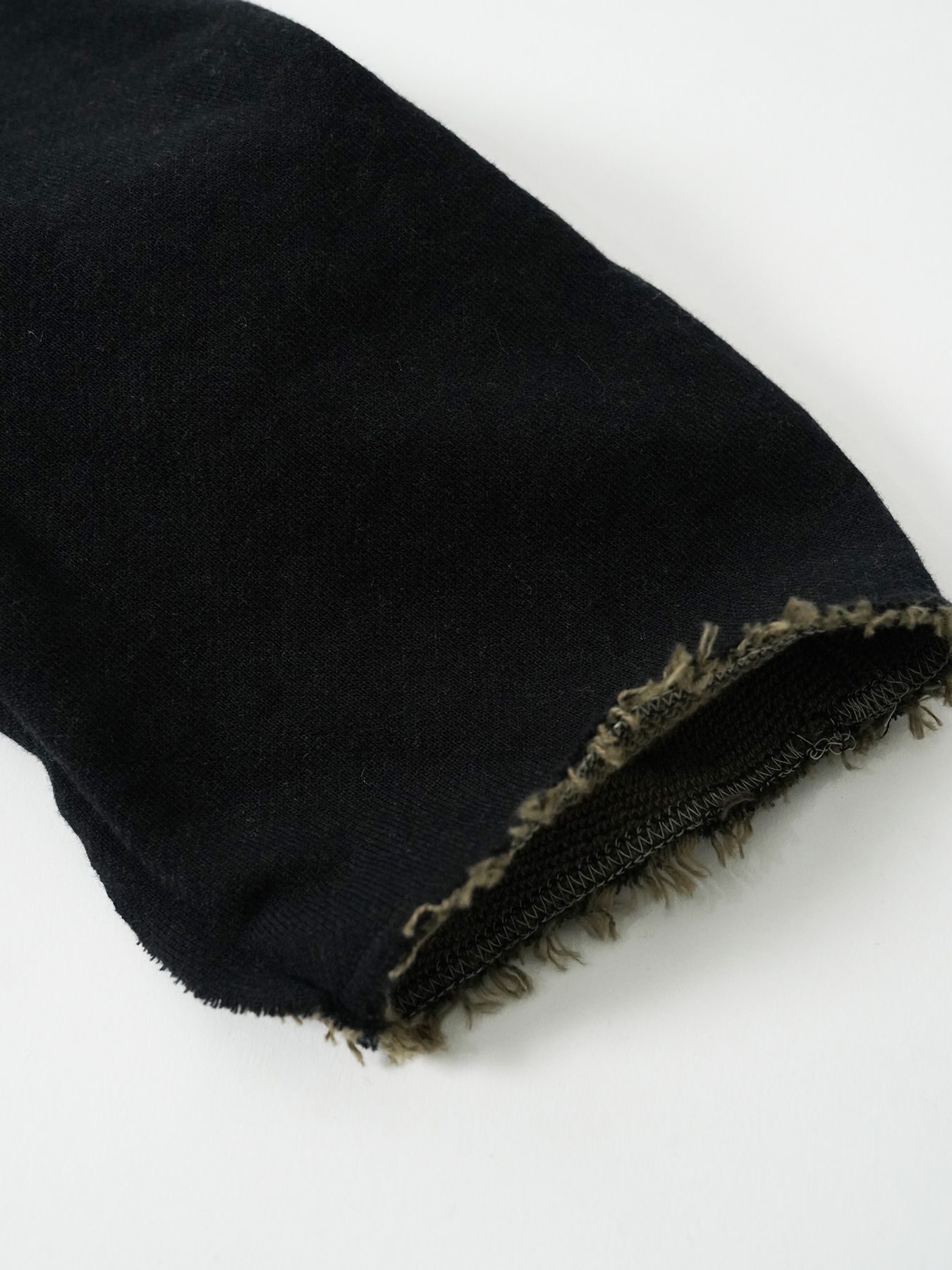 【予約品 5月6日(水) 締切】BRUTE-SWEAT / スウェットトレーナー / ブラック×ベージュ