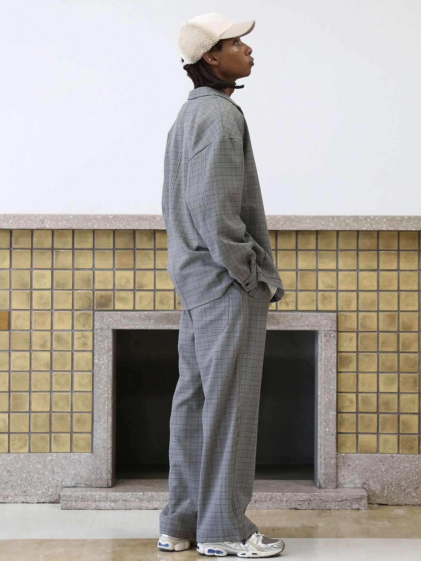 JAUNT PANTS / GRAY【QUOLT】