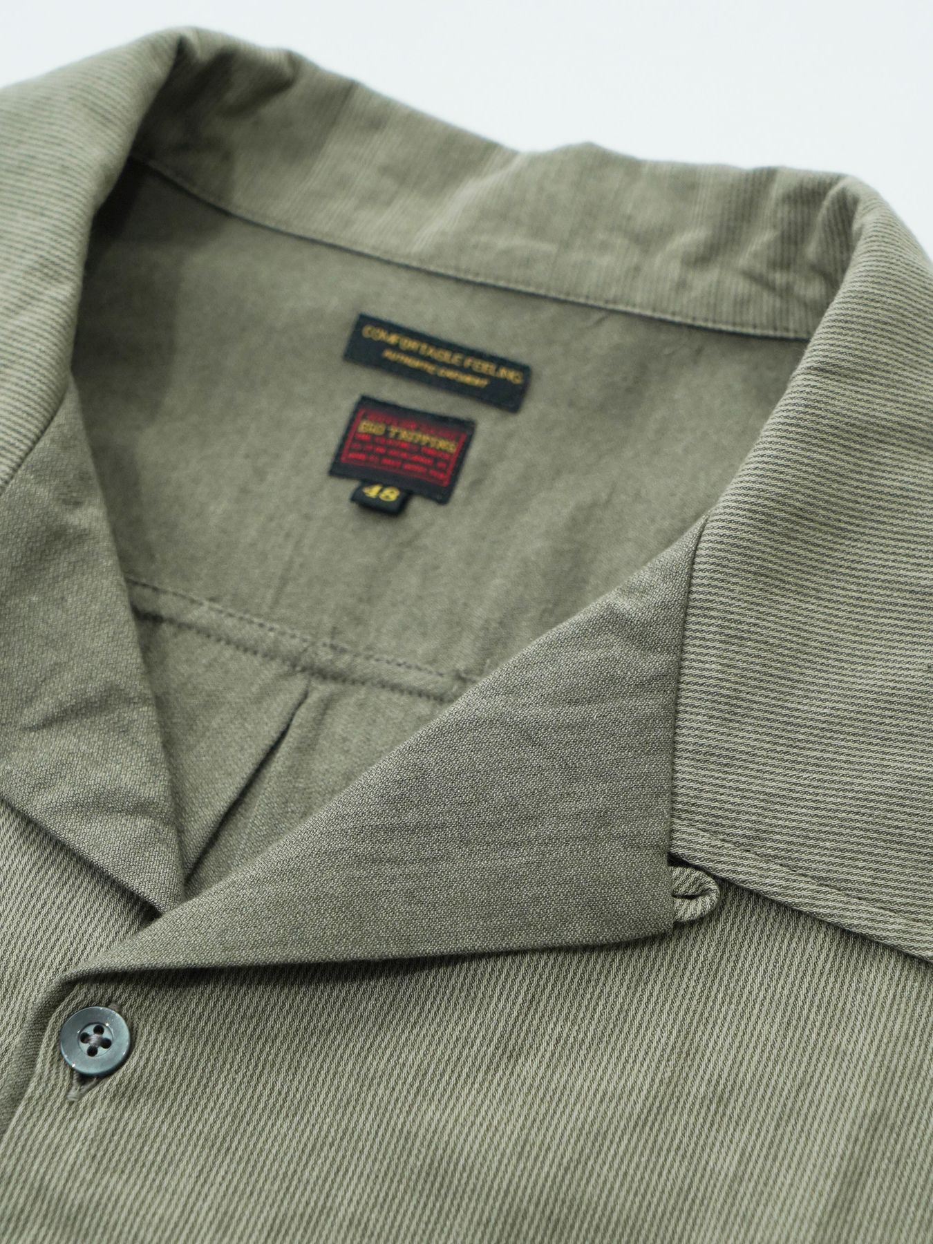 【予約品 2月1日(日) 締切】FLIPSHIRTS / オープンカラーシャツ / ベージュ