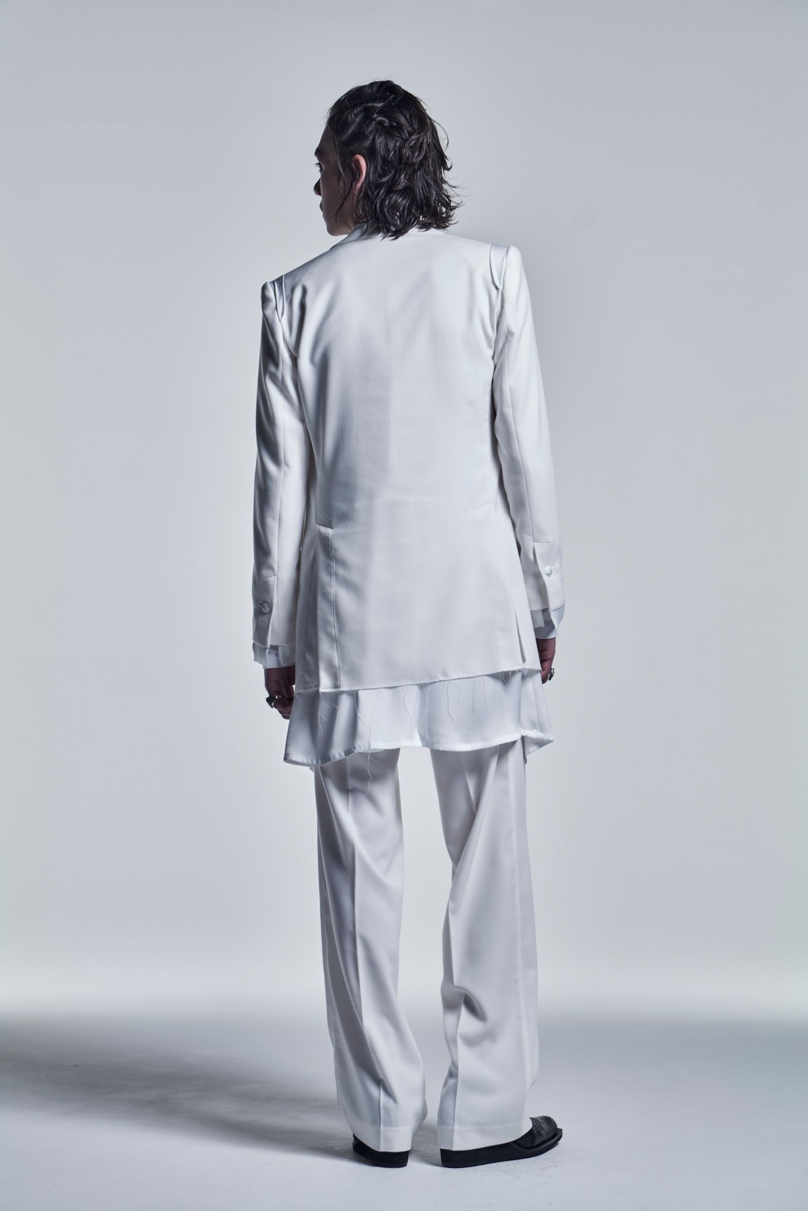 《予約品》 LayeredFrillT-Shirts Jersey / White&White 【kiryuyrik】 6月入荷予定