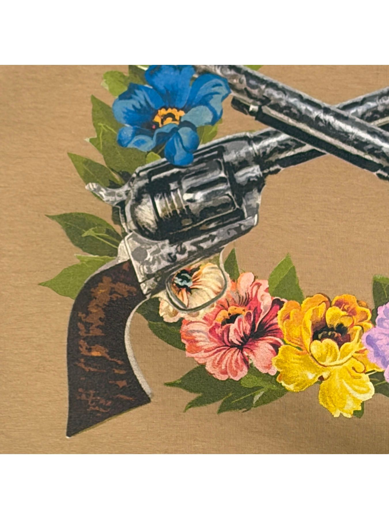 【予約品 3月9日(月) 18:00 締切】FLOWER PRINT SWEAT / フラワープリント スウェット / ベージュ