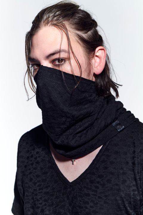 《予約品》 NeckMaskCap LeopardJQD / Black 【kiryuyrik】 4月入荷予定