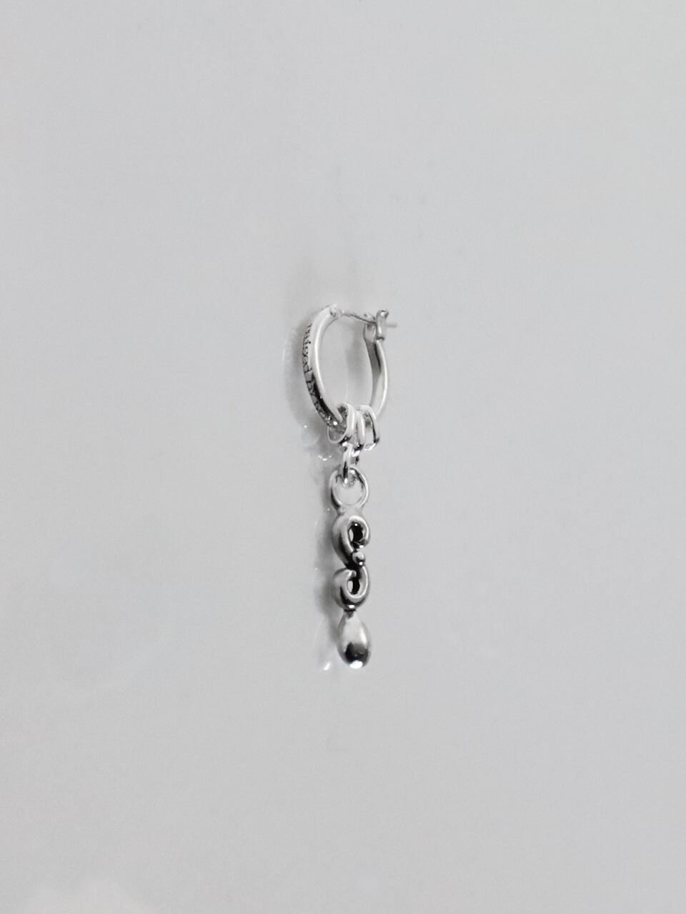 《受注生産》 THIN HOOP -raised by wolves- with OVAL and TEARDROP / レイズド・バイ・ウルヴス シンフープ ウィズ オーバル&ティアドロップ / 注文から2～3週間後入荷予定
