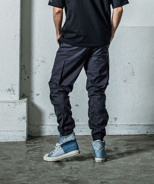 《予約11月17日19時締め》 DAVID CARGO PANTS BLACK