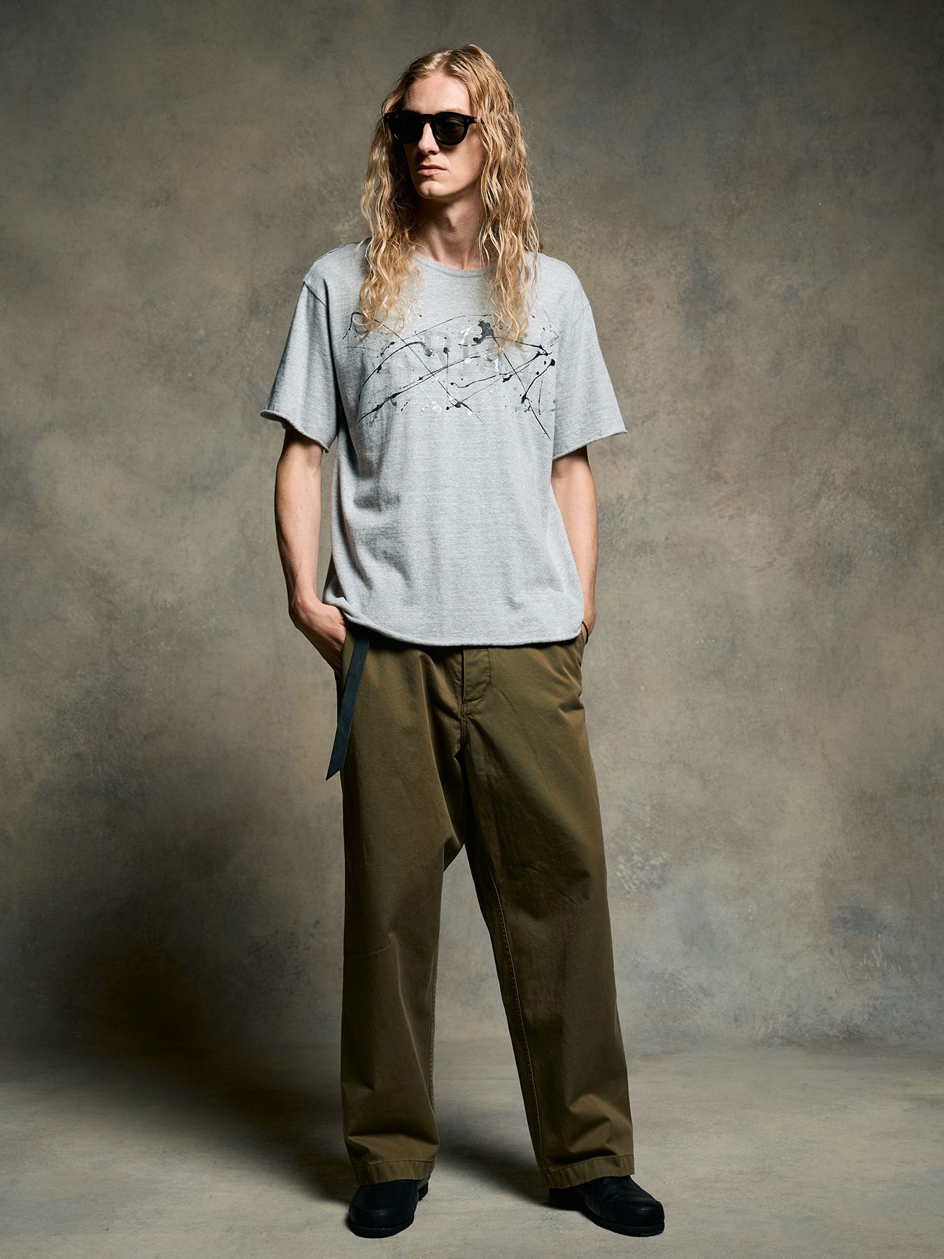 【予約品 9月23日(火) 締切】splash ARMY S/S / スプラッシュ ARMY ショートスリーブ / グレー