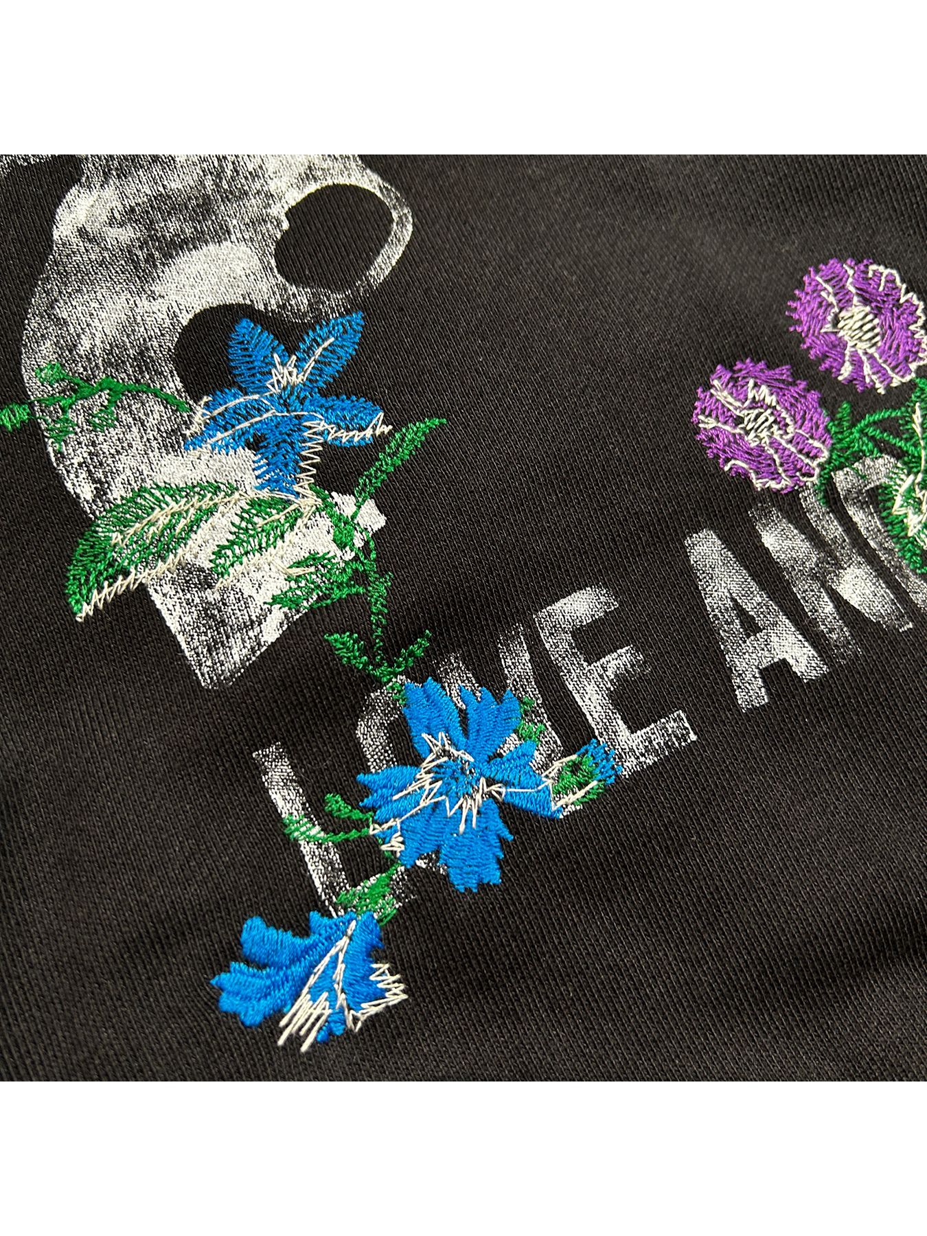 【予約品 8月10日(日) 締切 】FLOWER GUN HOODIE / フラワーガン フーディー / ブラック