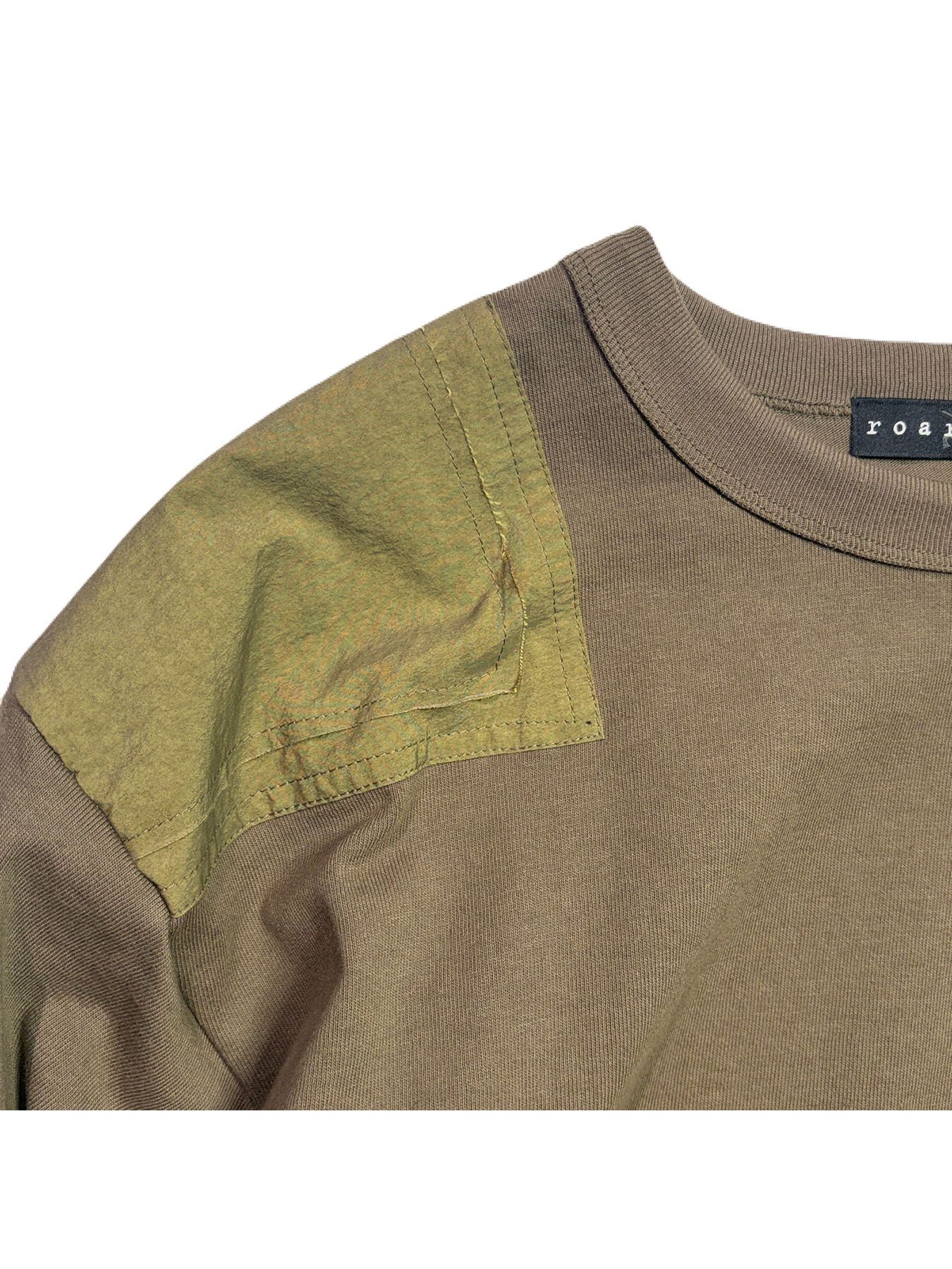 【予約品 3月9日(月) 18:00 締切】MILITARY L/S T CRY / クリスタルクロスガン ミリタリー ロンT / カーキ