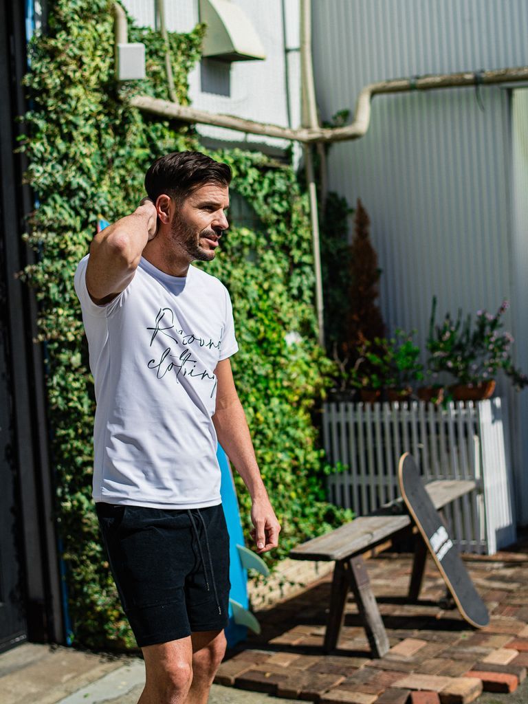 《予約品3月3日18：00締め》 ID RUSH BASIC T / ラッシュガードTシャツ / ホワイト