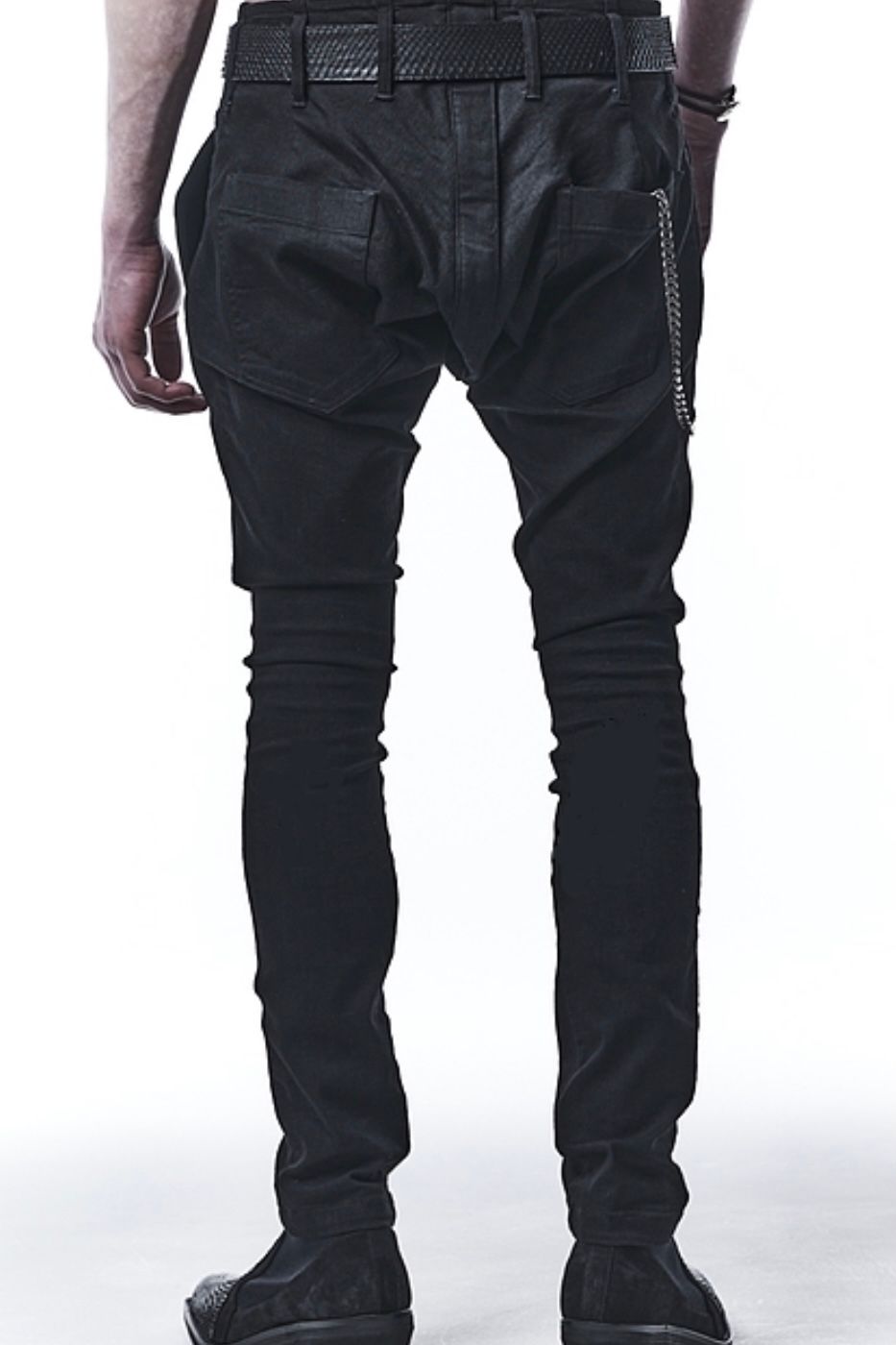 《予約品》 SaruelBondagePants ボンテージパンツ 刺繡無し BlackBlackDenim / Black 【kiryuyrik】 9月入荷予定
