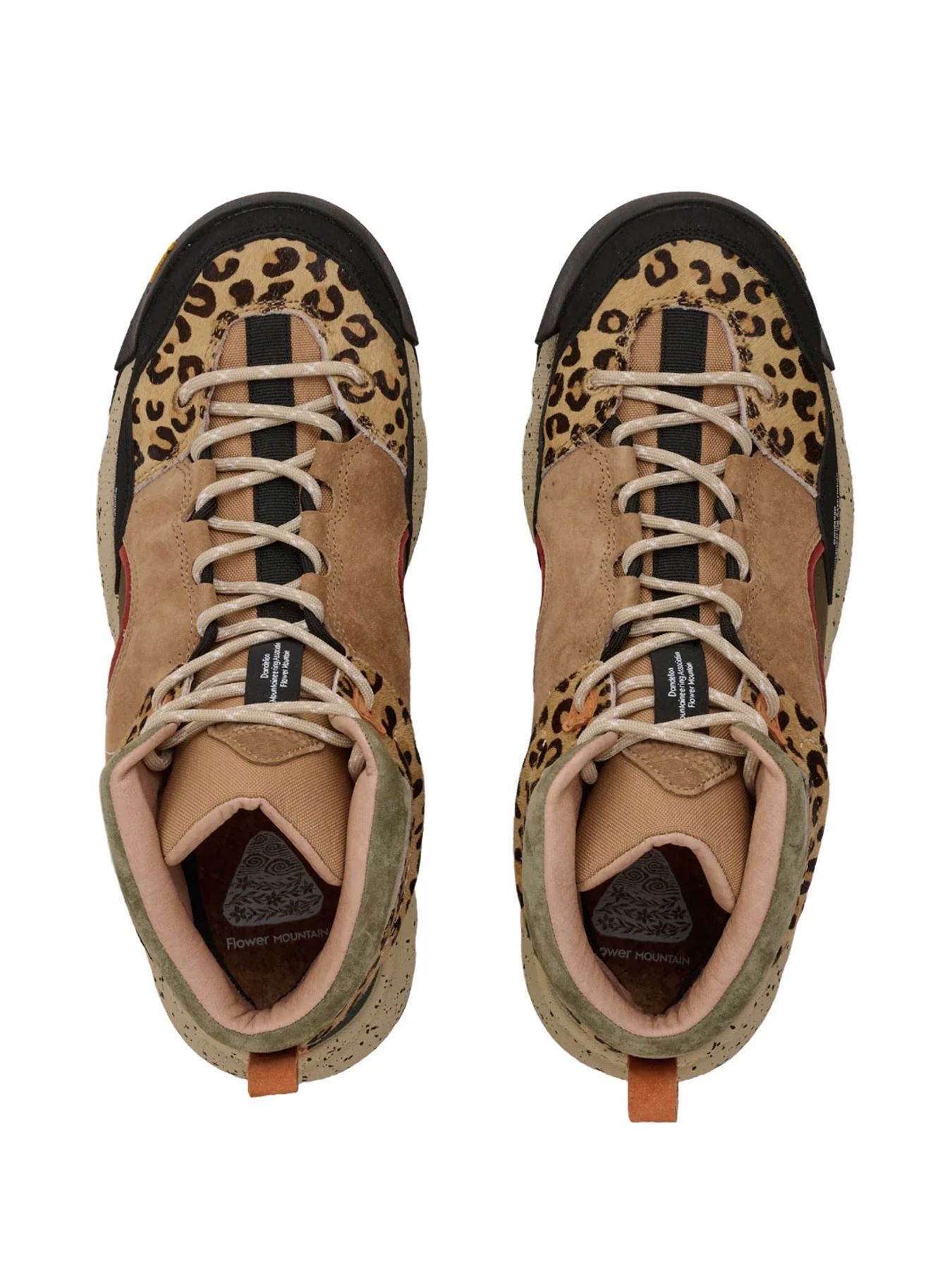 【プレミアムセレクト】BACK COUNTRY HI / ハイカットスニーカー / Camel-Khaki-Leopars / FM66H-1-025