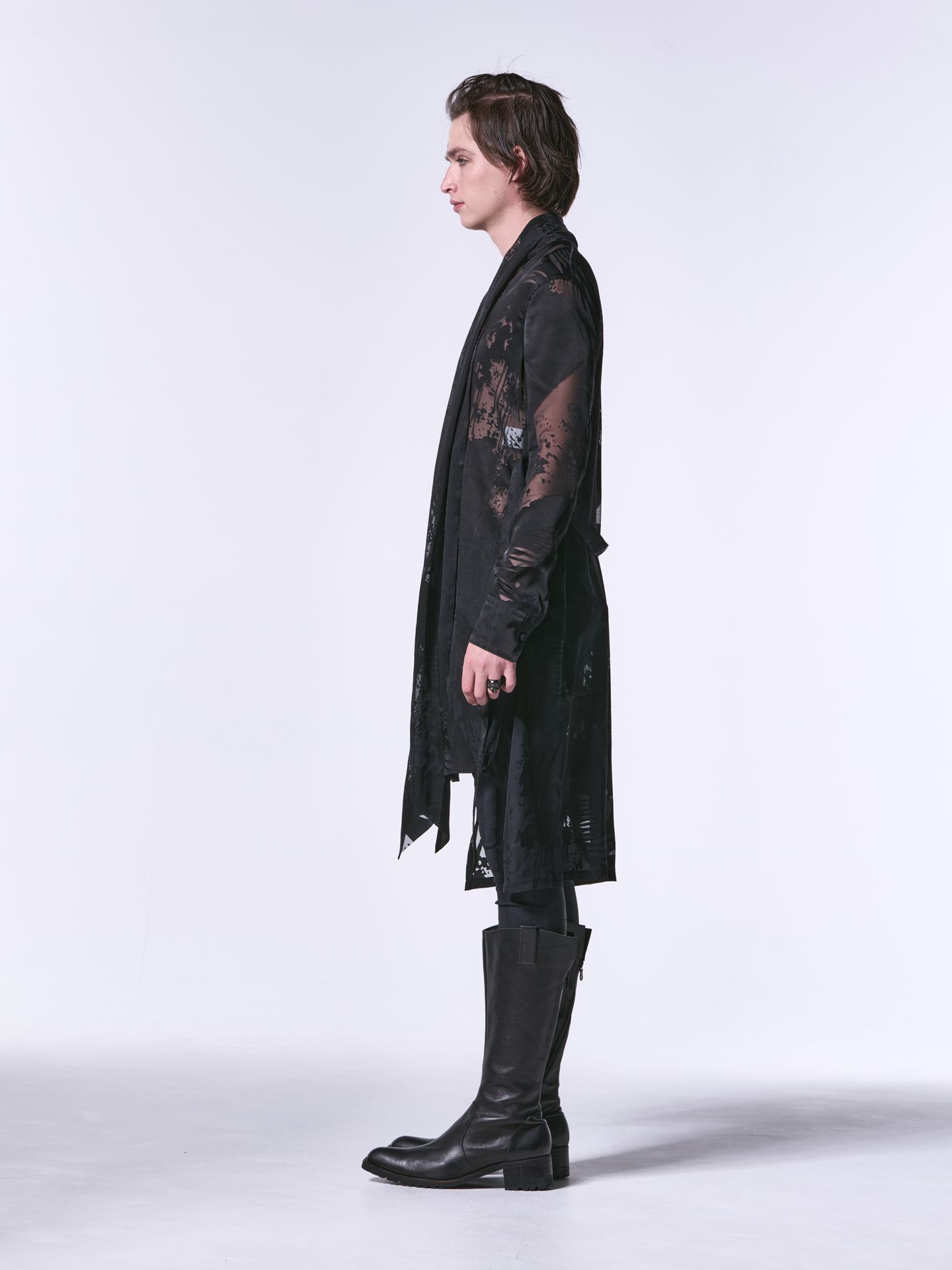 《予約品》 StoalShirt / ストールシャツ / ブラック