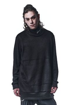 MockNeck モックネック Shaggy / Black 【kiryuyrik】