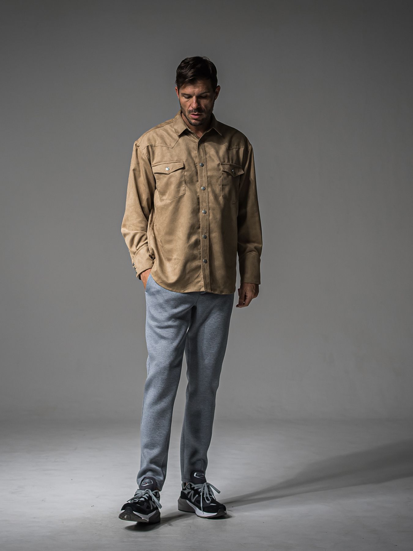 【予約品 】ERIC EASY PANTS / エリック イージーパンツ / ダークグレー