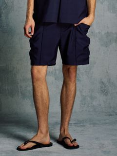 【予約品 1月25日(日) 締切】teck shorts / テックショーツ / ネイビー