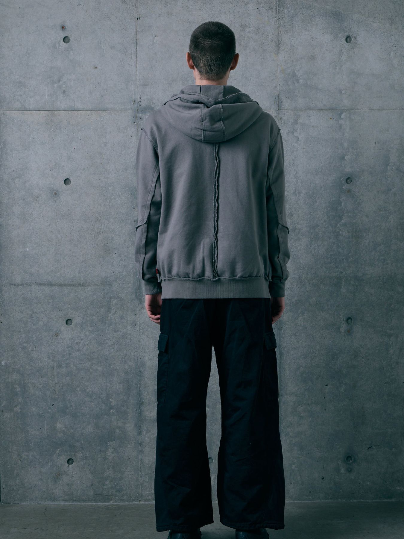 FRAGFORM ZIP HOODIE / ジップフーディー / CHARCOAL