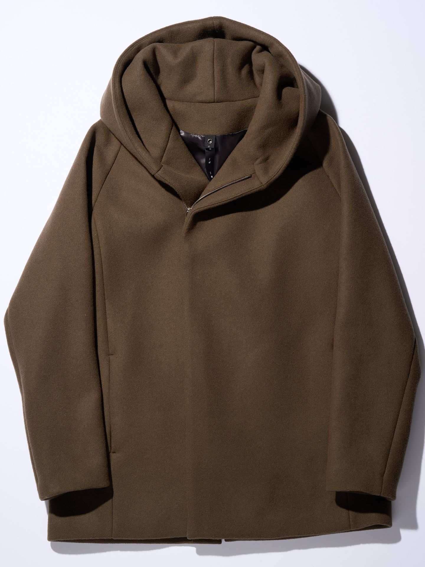 【予約品】 zip witch coat / フーデットコート / ダークオリーブ