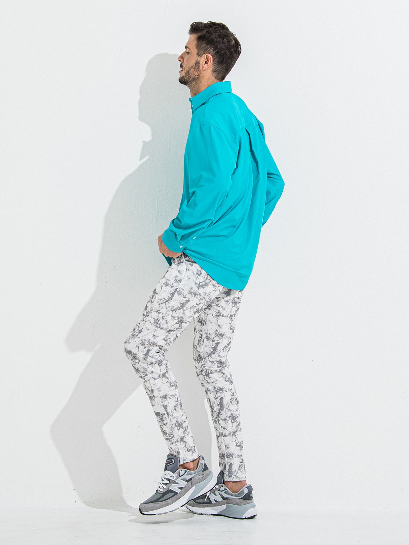 【予約品】CHRIS EASY TUCK PANTS / クリスイージータックパンツ / マーブルグレー