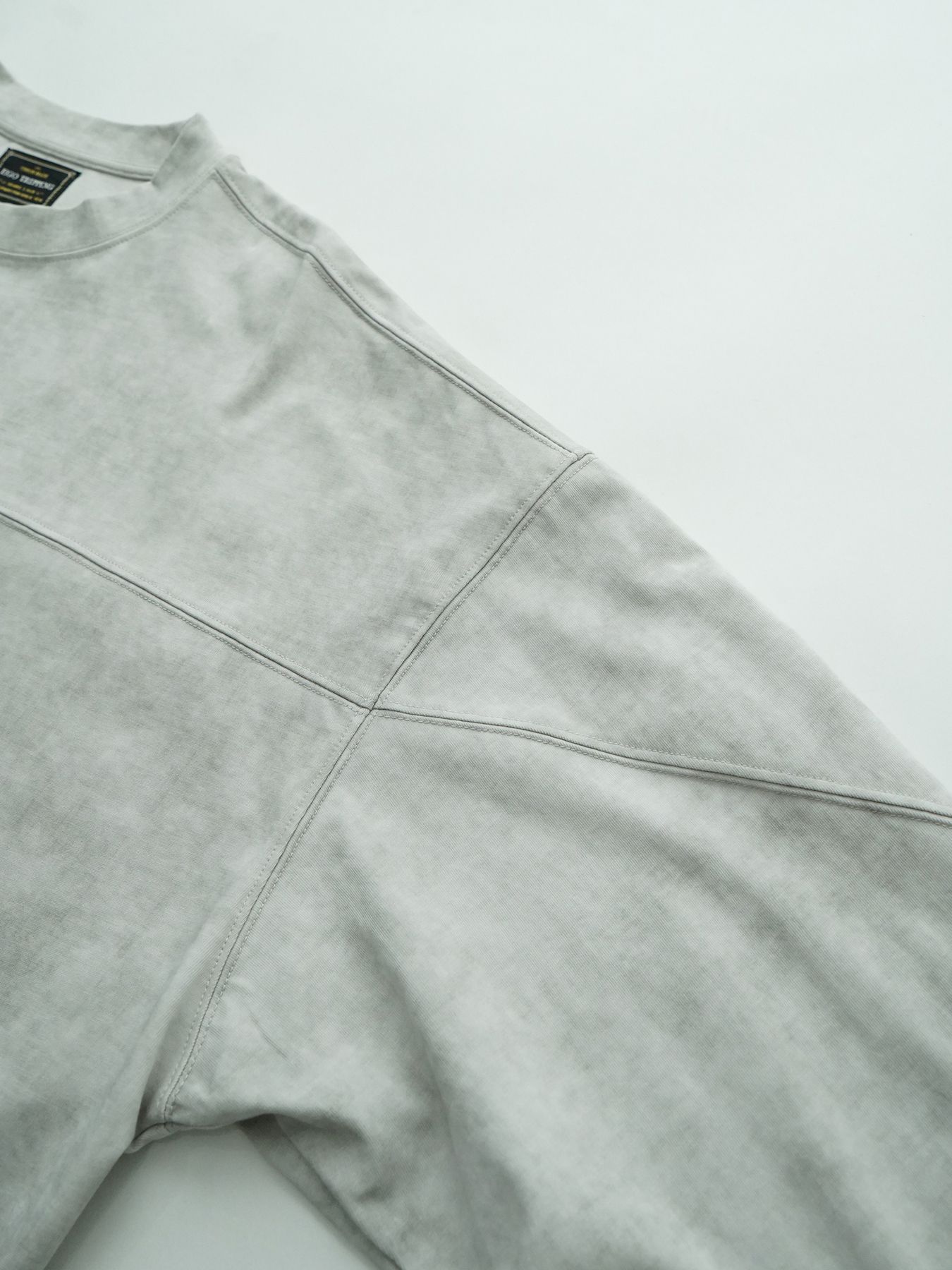 【予約品 10月26日(日) 締切】SWITCHCUT / バイオストーンウォッシュ加工 カットソー / GRAY
