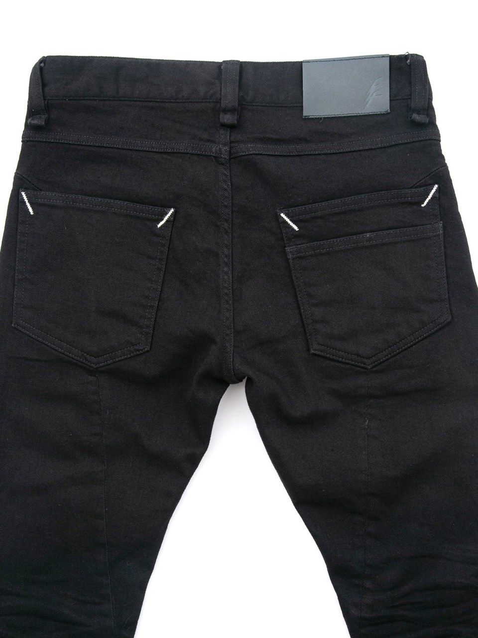 11oz Organic Cotton Stretch Denim Skinny Jeans / 11oz オーガニックコットン ストレッチデニム スキニー / Skinny John / ブラックワンウォッシュ