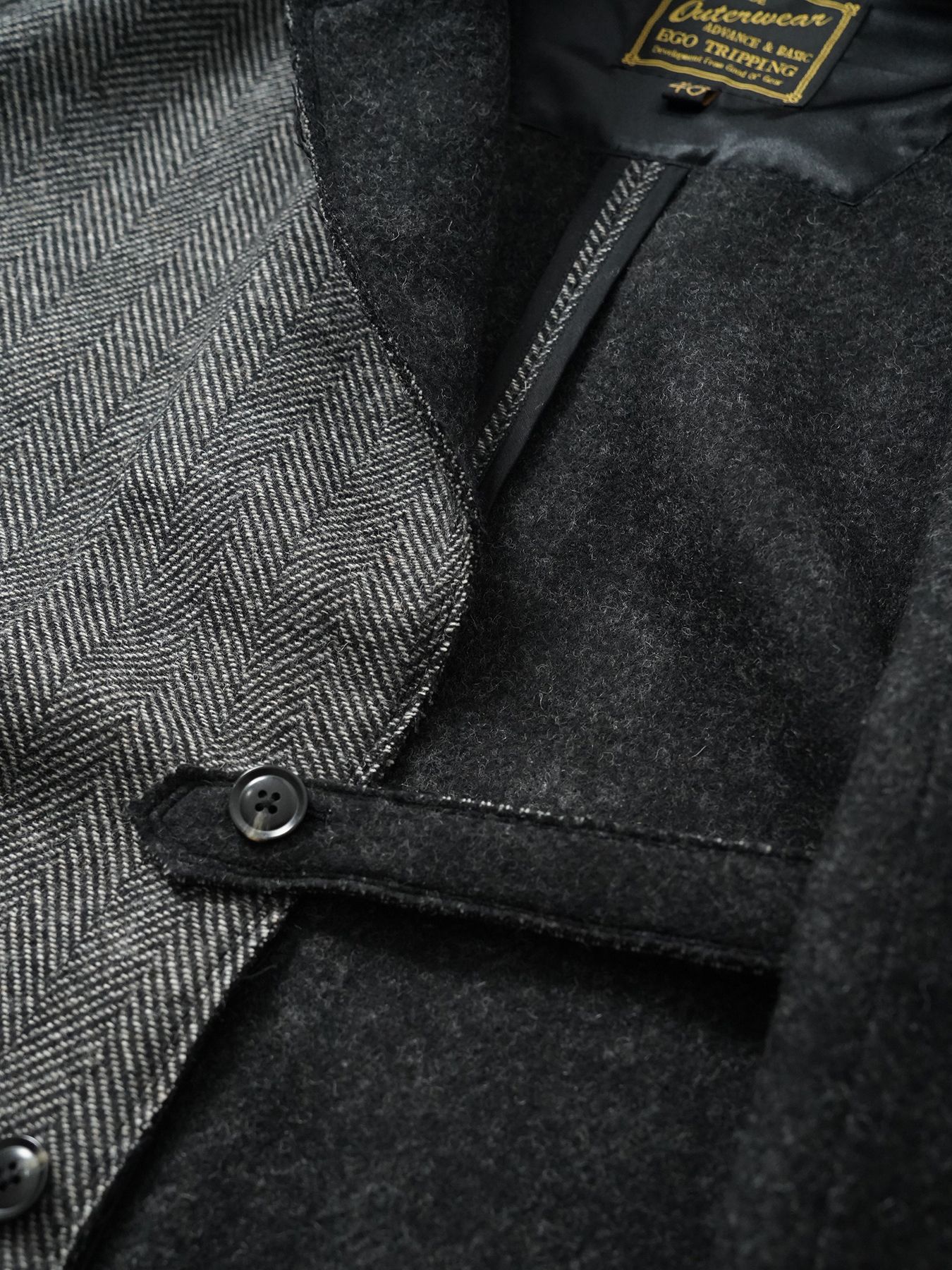 【予約品 5月27日(水) 締切】EDGE-OVERJACKET / オーバージャケット / ベージュ系