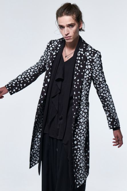 《予約品》 FlareJacket / ブラックレオパード 【kiryuyrik】 2023年3月以降入荷予定