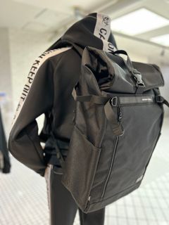 【LINNELL'S】コラボ ROLL TOP BIG BACKPACK撥水 Wネーム【SY32 by SWEET YEARS 】