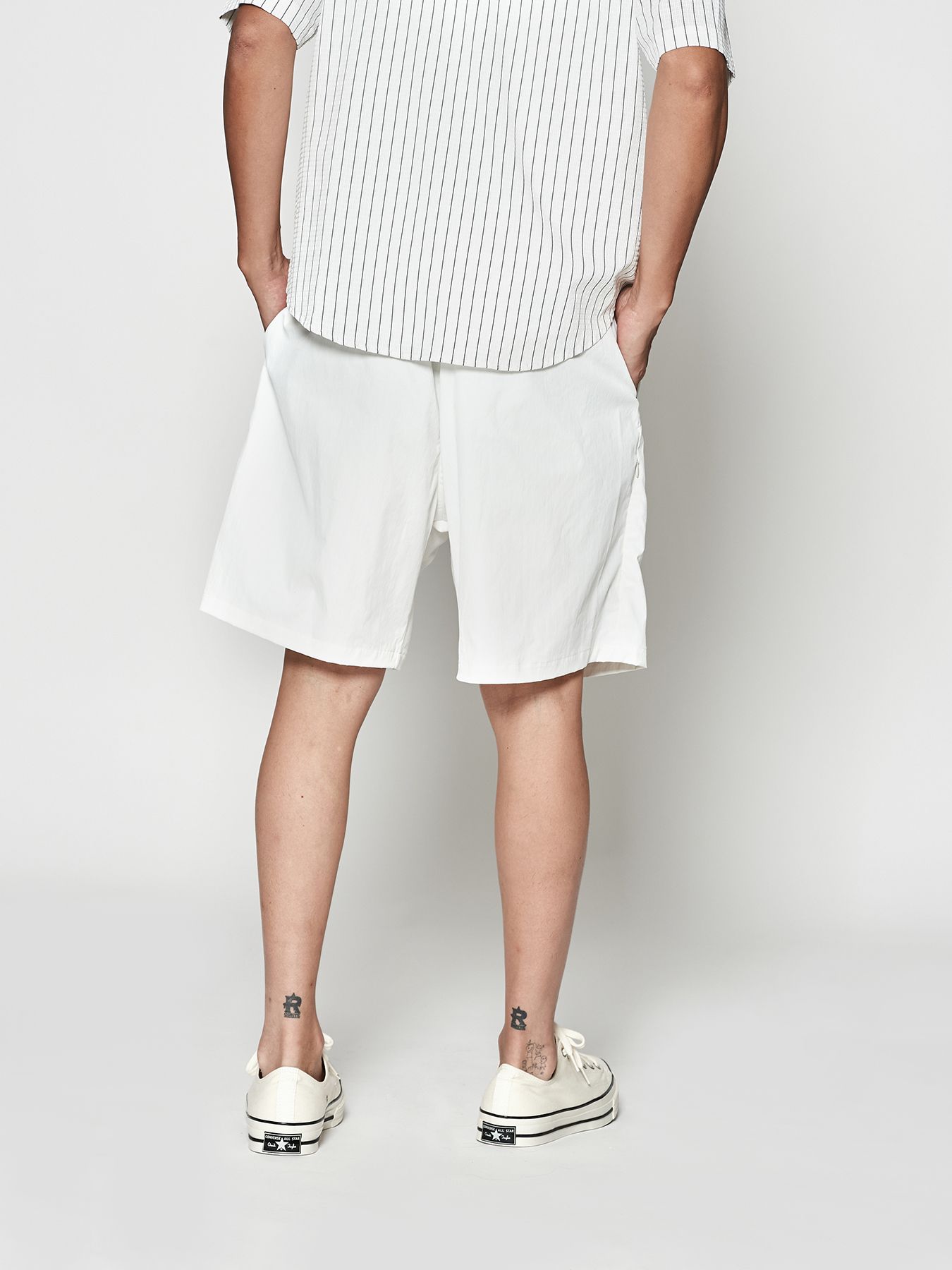 【予約品 10月9日(木) 締切】muta Ventilation Shorts / ショートパンツ / ホワイト【Acanthus × muta MARINE】