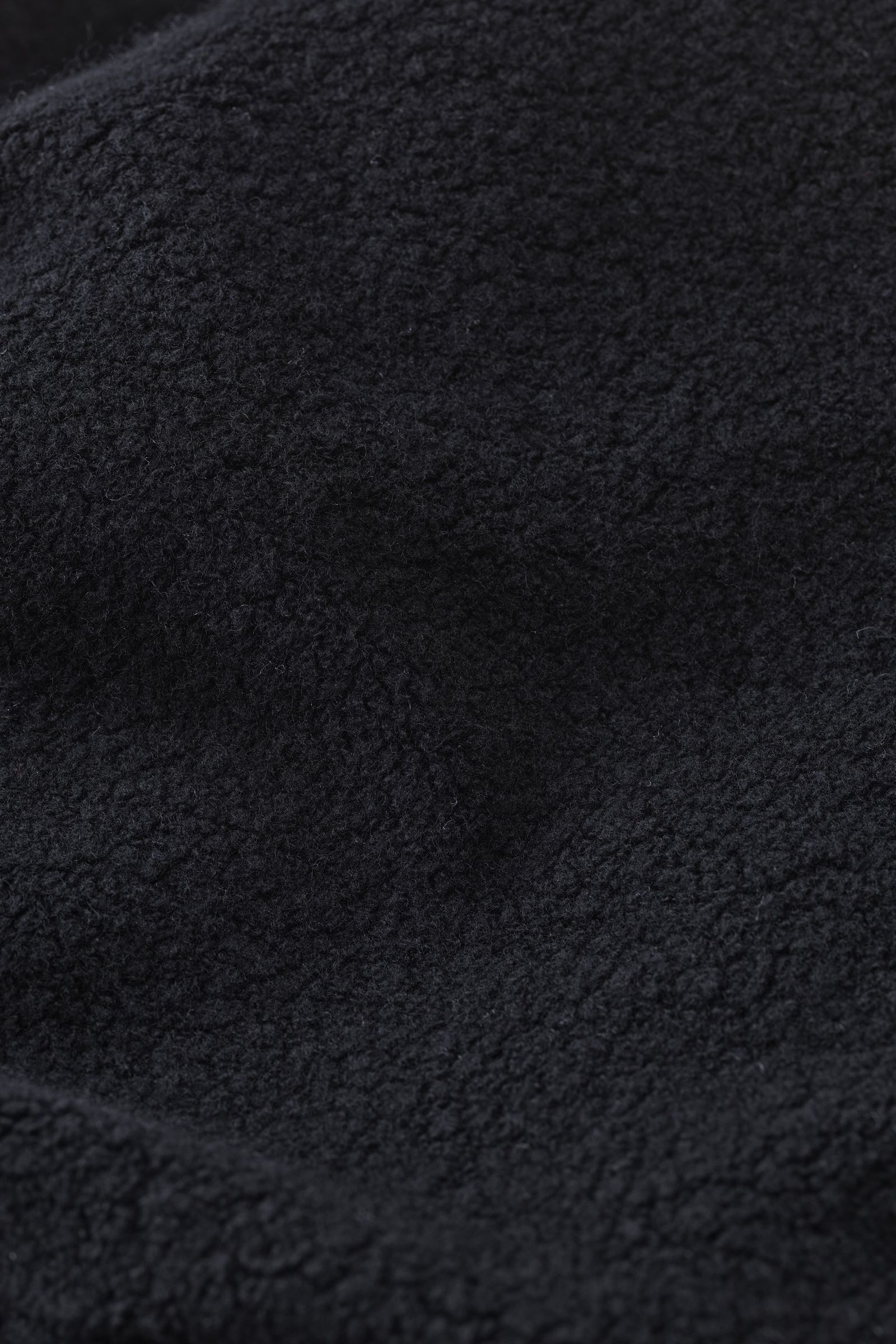 《予約》 Recycled Wool Pile Loose Hoodie  / ブラック 【THE ONENESS】 11月入荷予定