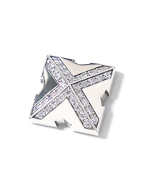 【予約品 10月12日(日) 締切】Silver925/Zirconia Snap Stud / シルバー925 スナップスタッズ / White Zirconia