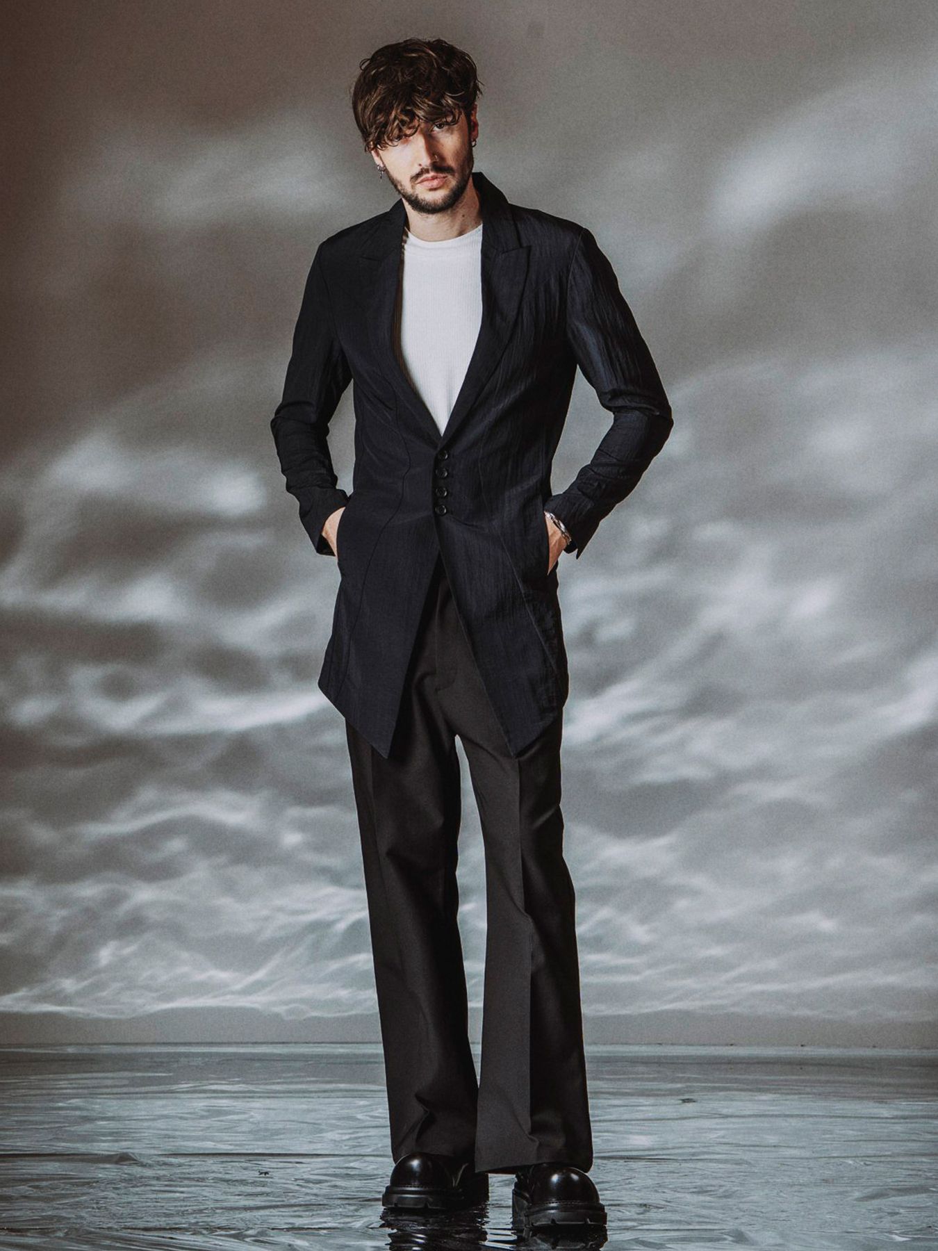 マルチシーム4B-ロングJKT / ブラック【NO ID.】