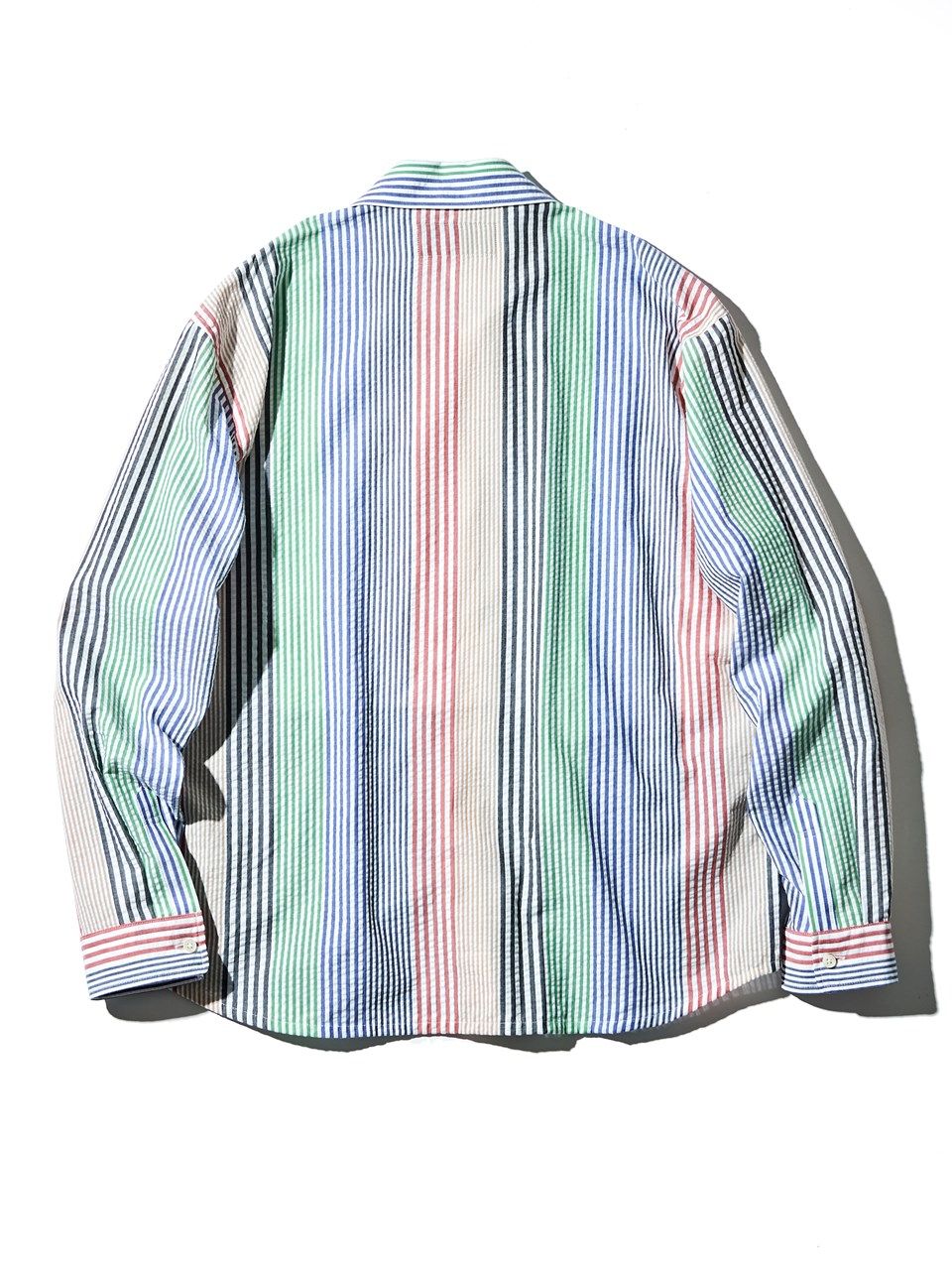 (予約品2023年10月19日18時締め) Random Stripe Shirts Jacket / シャツジャケット / MULTI