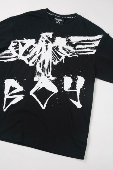 BOY LONDON - BIG ROUGH EAGLE T-SHIRTS / BLACK 【BOY LONDON】 | BRYAN