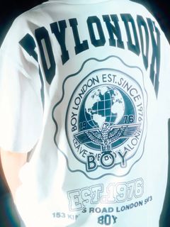 Eagle BOY LOGO TEE WHITE / Tシャツ / ホワイト
