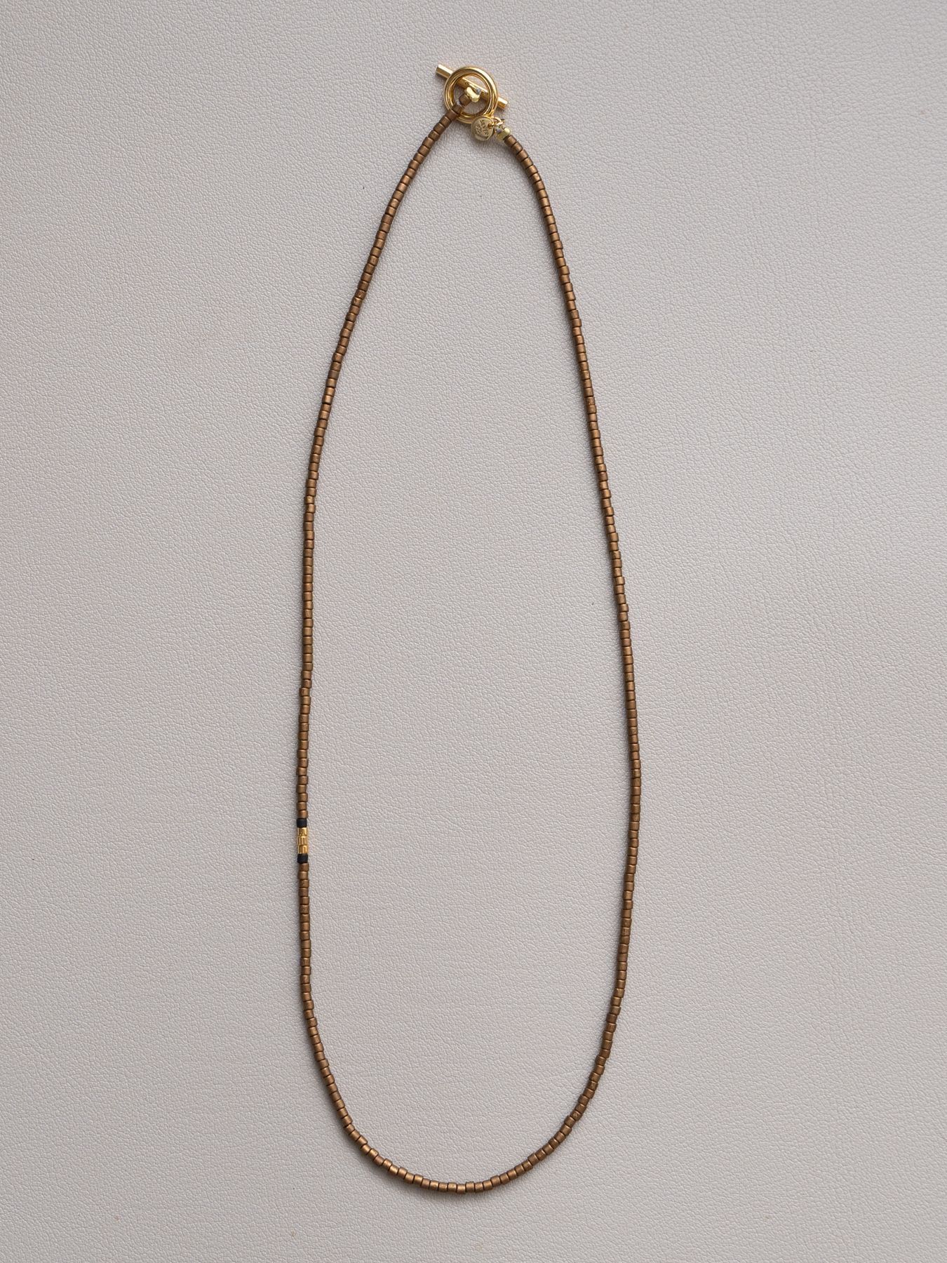 《予約品》 BEADS NECKLACE / ネックレス / コッパー 【Iroquois.SENTI】