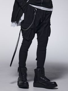 《予約品》 SaruelCargoPants / カーゴパンツ / ブラック 【kiryuyrik】 10月末以降入荷予定