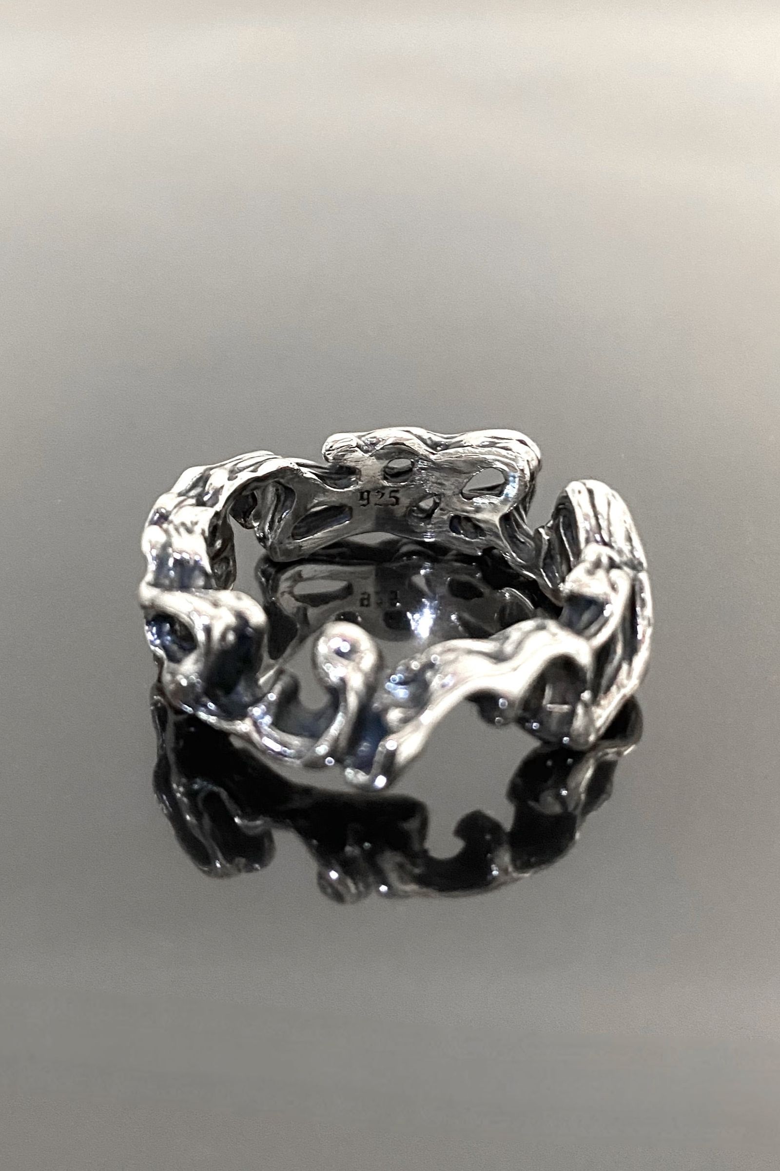 《受注生産》 PALMETTE SCROLL RING リング 【GOD SIZE】 注文から2～3週間後入荷予定