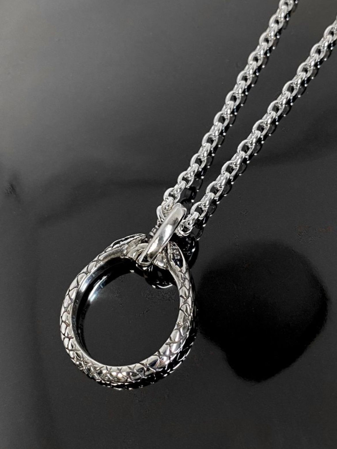 《受注生産》 HORSESHOE:SNAKE NECKLACE ネックレス 【注文から2～3週間後入荷予定】